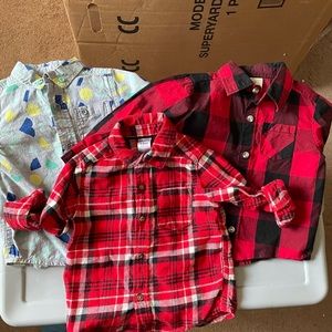 18 month button down shirts